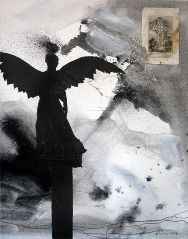 Black Grey Angel Fragment Roman Cut Jpg