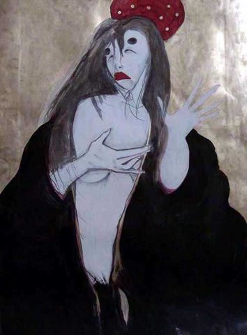 Nude Butoh Dancing Lady Sterling Jpg