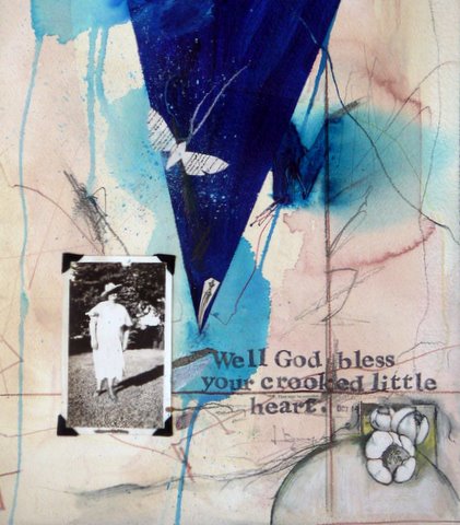 Well God Bless Your Crooked Little Heart Medium Blue Jpg