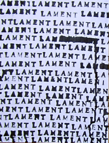 Wet Paper Lament Small Black 2 Jpg